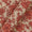 Cotton Beige Colour Gold Foil Floral Jaal Print Fabric Online 9934HV1