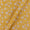 Cotton Mustard Yellow Colour Jaal Print Fabric Online 9934IB