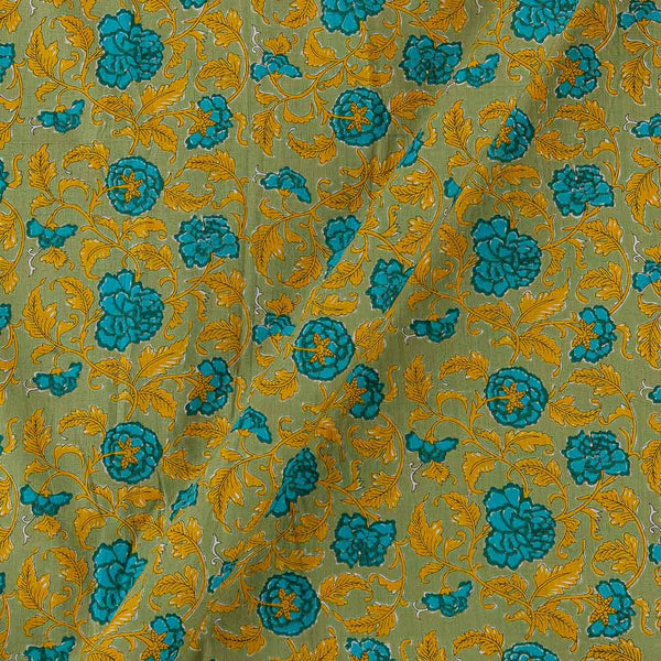 Cotton Laurel Colour Floral Jaal Print Fabric Online 9934IY