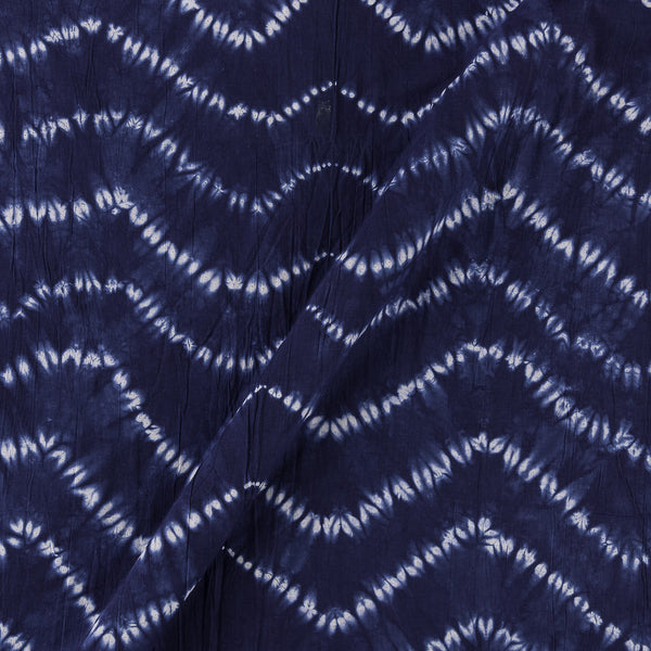 Cotton Shibori Indigo Blue Colour Fabric Online 9935K4
