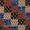 Upscaled Patchwork Multi Colour Cotton Fabric Online 9938CR