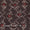 Cotton Authentic Jahota Vanaspati [Natural Dyed] Cedar Colour Floral Hand Block Print Fabric Online 9940J
