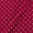 Soft Cotton Fuchsia Pink Colour Azo Free Ikat Pattern Print Fabric Online 9944AE2