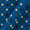 Soft Cotton Aqua Blue Colour Azo Free Ikat Pattern Print Fabric Online 9944AE3