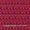 Soft Cotton Crimson Colour Ikat Pattern Print 41 Inches Width Fabric Cut Of 0.50 Meter