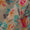 Cotton Beige Colour Floral Print 42 Inches Width Fabric