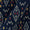 Flex Cotton Navy Blue Colour Geometric Print Fabric Online 9949BL4
