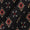 Flex Cotton Black Colour Geometric Print Fabric Online 9949BM2