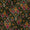 Flex Cotton Forest Green Colour Geometric Print Fabric Online 9949BP2
