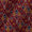 Flex Cotton Cherry Red Colour Geometric Print Fabric Online 9949BP4