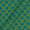 Cotton Green To Sky Blue Two Tone Colour Polka Jacquard Fabric cut of 0.70 Meter freeshipping - SourceItRight