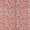 Soft Cotton Peach Pink Colour Jaal Print Fabric Online 9958FT5