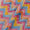 Soft Cotton Multi Colour Geometric Print Fabric Online 9958HA7
