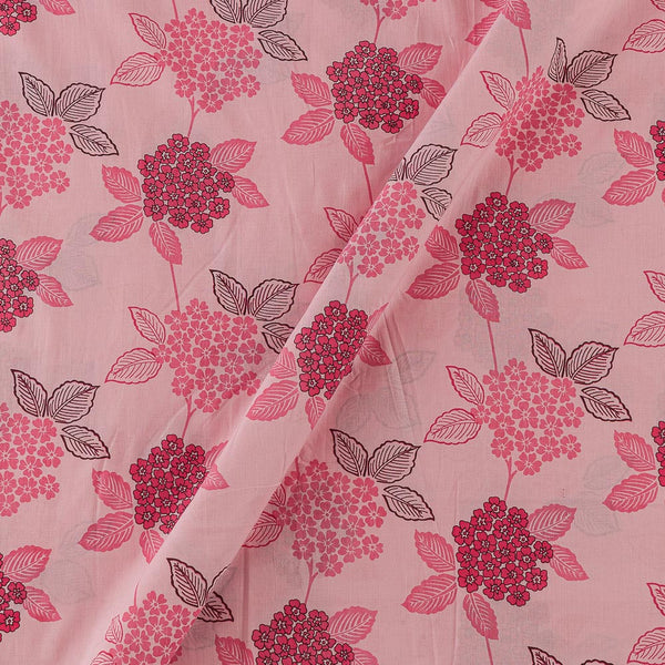 Cotton Pink Colour Jaal Print Fabric Online 9958HJ1