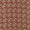 Buy Cotton Bagru Brick Colour Floral Jaal Hand Block Print Fabric Online 9970HU