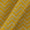 Cotton Mustard Colour Chevron Print 43 Inches Width Fabric