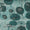 Premium Voile Aqua Colour Floral Print Cotton Fabric Online 9975AU2