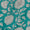 Buy Cotton Aqua Colour Jaal Print Fabric 9978DB Online