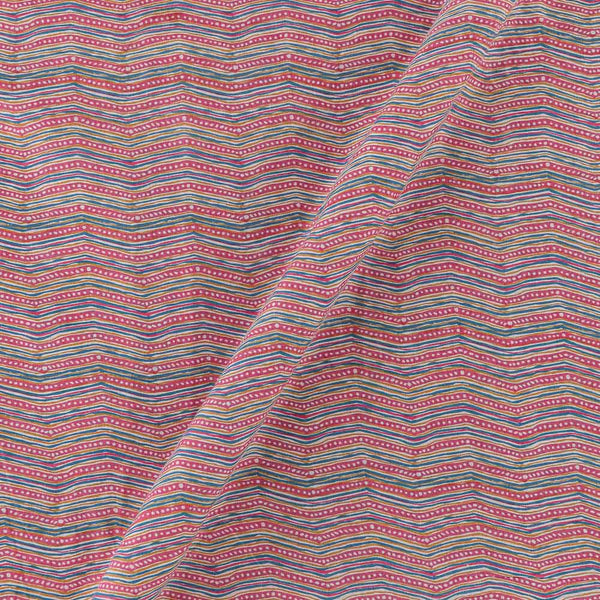 Cotton Multi Colour Geometric Print Fabric Online 9978EF1