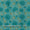 Soft Cotton Aqua Marine Colour Floral Jaal Print Fabric Online 9978EK