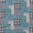 Soft Cotton Aqua Colour Patchwork Inspired Print Fabric Online 9978EU1