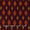 Cotton Crimson X Black Cross Tone Azo Free Ikat Fabric Online 9979E4