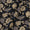 Soft Cotton Black Colour Floral Print Fabric Online 9992DT2