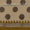 Cotton Bagru Beige Colour Polka with One Side Border Hand Block Print 42 Inches Width Fabric cut of 0.50 Meter