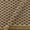 Cotton Bagru Beige Colour Geometric with One Side Border Hand Block Print 42 Inches Width Fabric