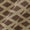Cotton Bagru Beige Colour Geometric with One Side Border Hand Block Print 42 Inches Width Fabric