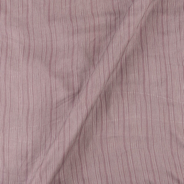Premium Modal Satin Lavender Mist Colour Stripes Print Fabric Online 9995O3