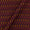Cotton Ikat Maroon X Black Cross Tone Washed Fabric Online D9150C9