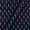Cotton Ikat Midnight Blue X Black Cross Tone Washed Fabric Online D9150D1