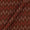 Cotton Ikat Brick X Black Cross Tone Washed Fabric Online D9150D21