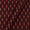 Cotton Ikat Maroon X Black Cross Tone Washed Fabric Online D9150D7