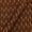 Cotton Ikat Rust X Black Cross Tone Washed Fabric Online D9150D8