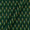 Cotton Ikat Green X Black Cross Tone Washed Fabric Online D9150D9