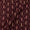 Cotton Ikat Maroon X Black Cross Tone Washed Fabric Online D9150I7