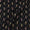 Cotton Ikat Black Colour Washed Fabric Online D9150I8
