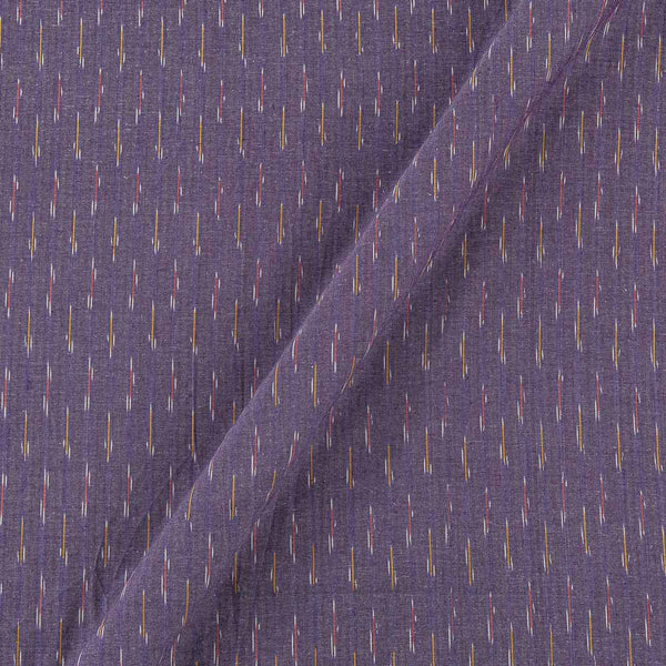 Cotton Ikat Purple X White Cross Tone Fabric Online D9150W5