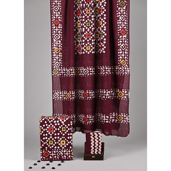 COTTON HANDBLOCK PRINTED SUIT SET