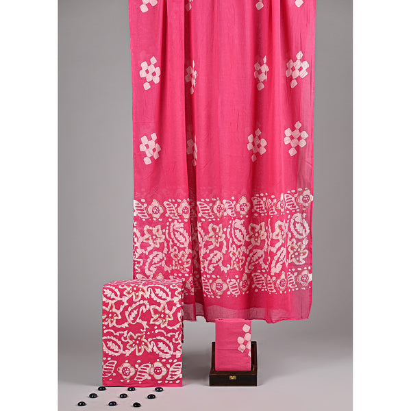 COTTON HANDBLOCK PRINTED SUIT SET