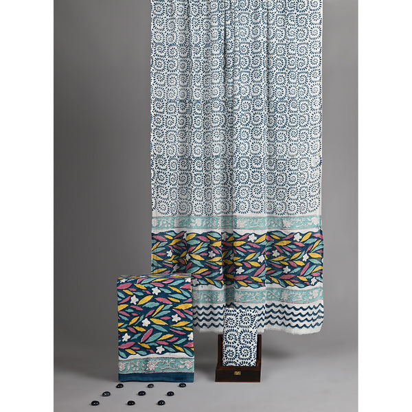 COTTON HANDBLOCK PRINTED SUIT SET