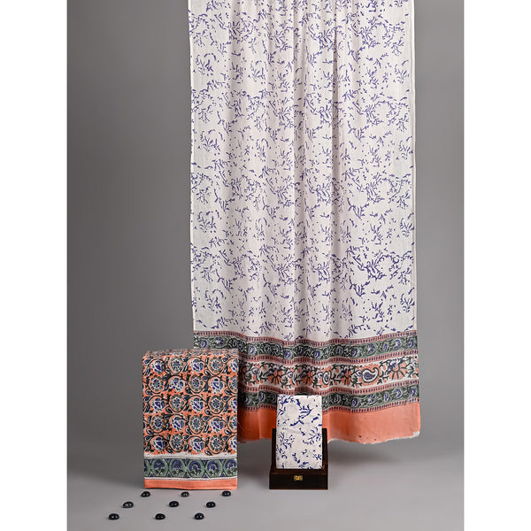 COTTON HANDBLOCK PRINTED SUIT SET
