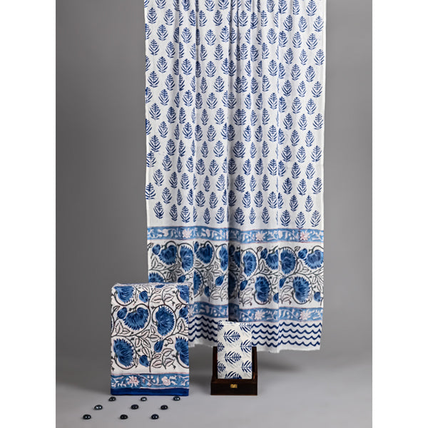 COTTON HANDBLOCK PRINTED SUIT SET