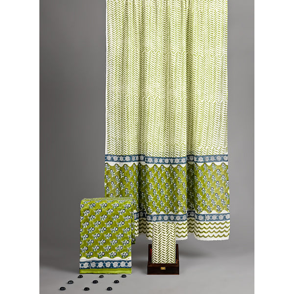 COTTON HANDBLOCK PRINTED SUIT SET