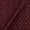 Cotton Ikat Maroon X Black Cross Tone Washed Fabric Online F9150F3