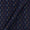 Cotton Ikat Midnight Blue X Black Cross Tone Washed Fabric Online F9150F6