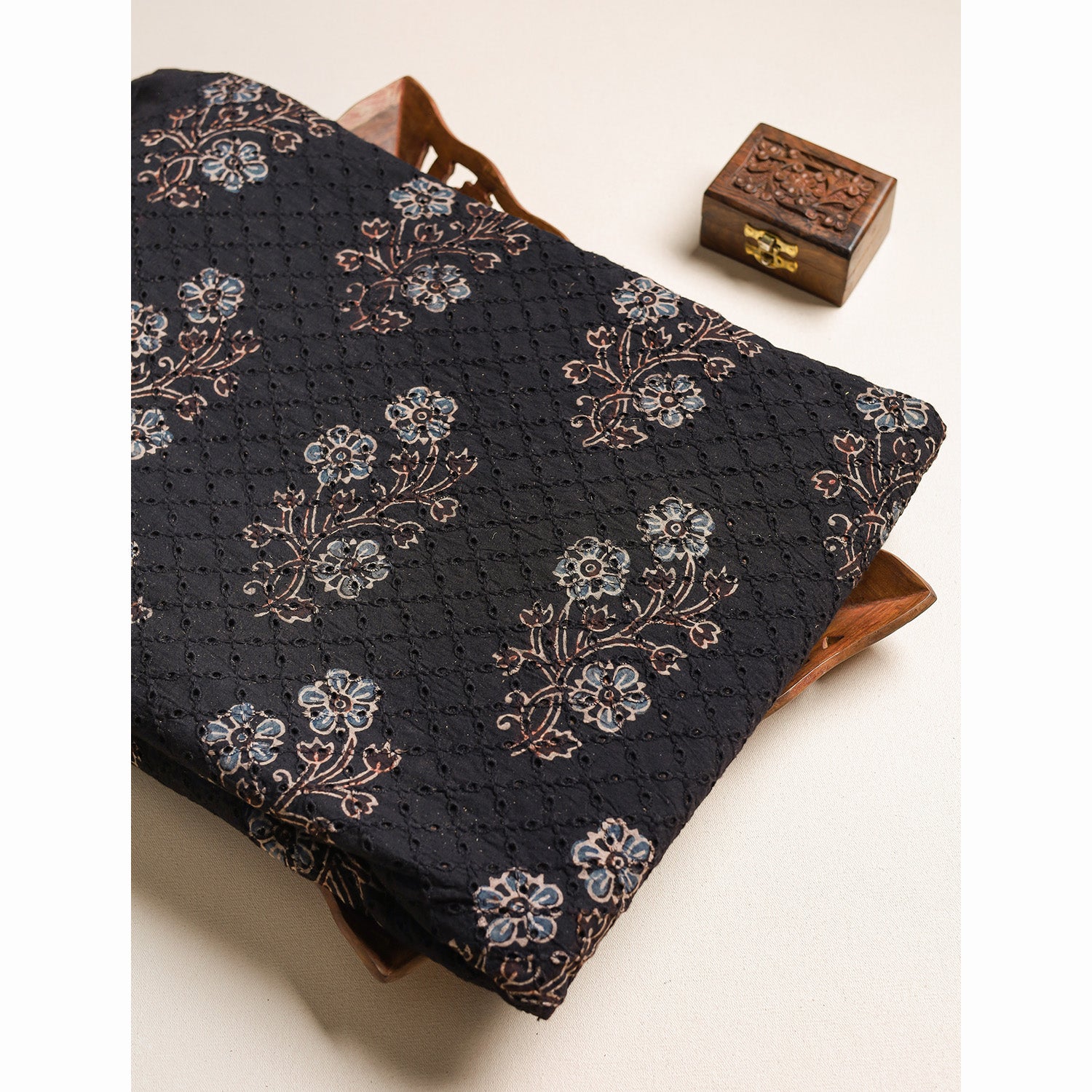 Ajrakh Cotton Hakoba Fabric