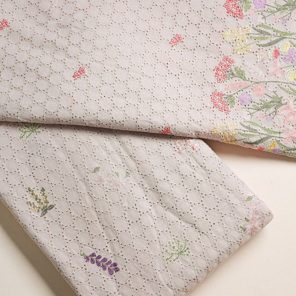 Cotton Hakoba Embroidered Fabrics